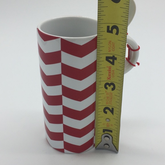 Starbucks 2013 Candy Cane Cup With Matching Build in Spoon 8fl oz/237ml - Picture 5 of 5